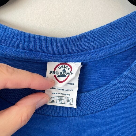 Alaska Graphic Tee Printed Short Sleeve Crew Neck Casual Blue XL - Picture 5 of 6